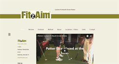 Desktop Screenshot of fit2aim.com